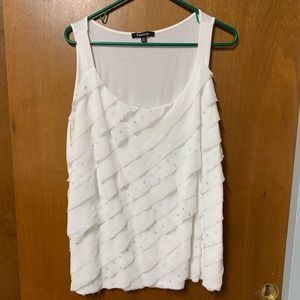 Ruffle tank top